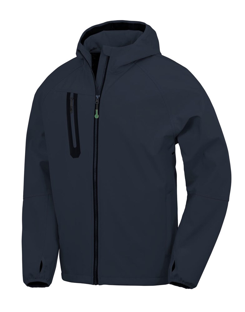 3-Layer Recycled Printable Casual Hooded Softshell