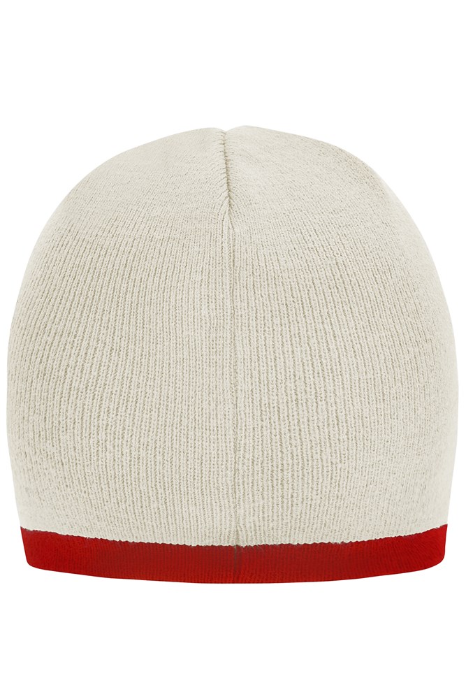 Beanie with Contrasting Border