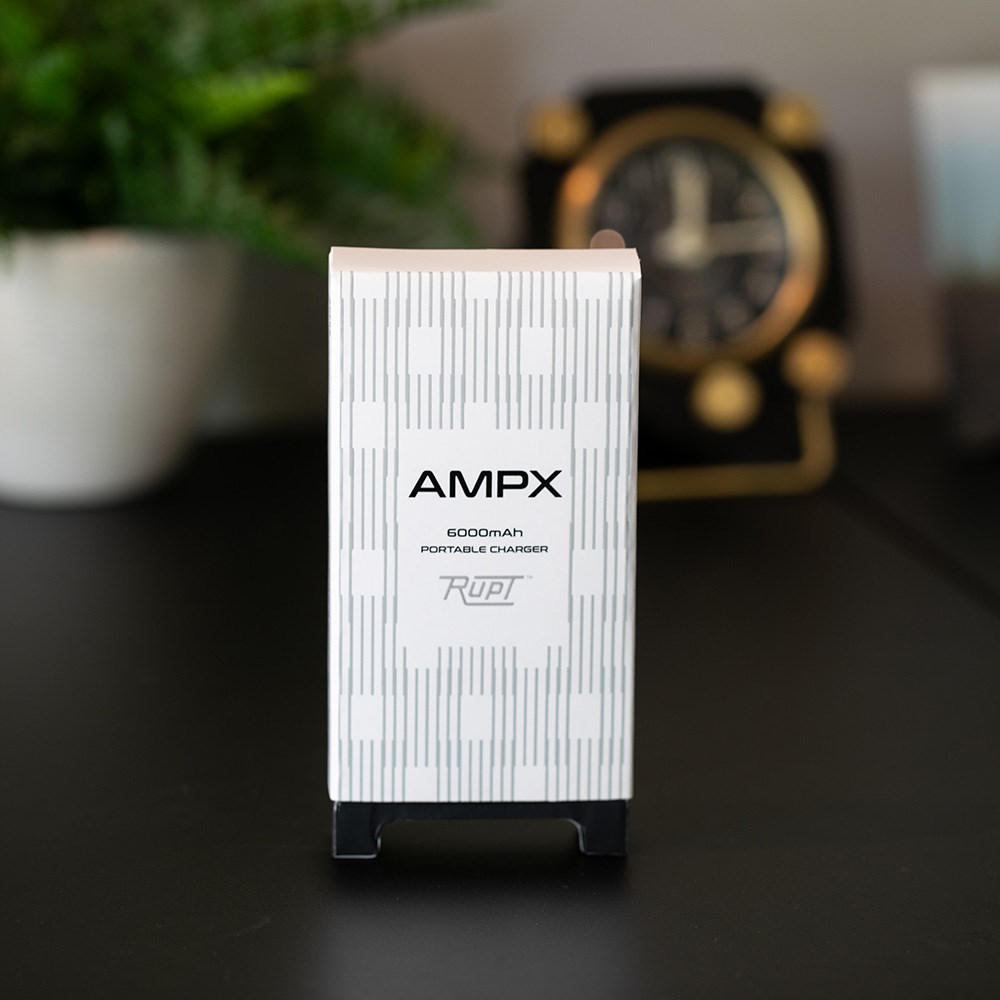 Ampx Powerbank Batterie 6 000 mAh  - Schwarz