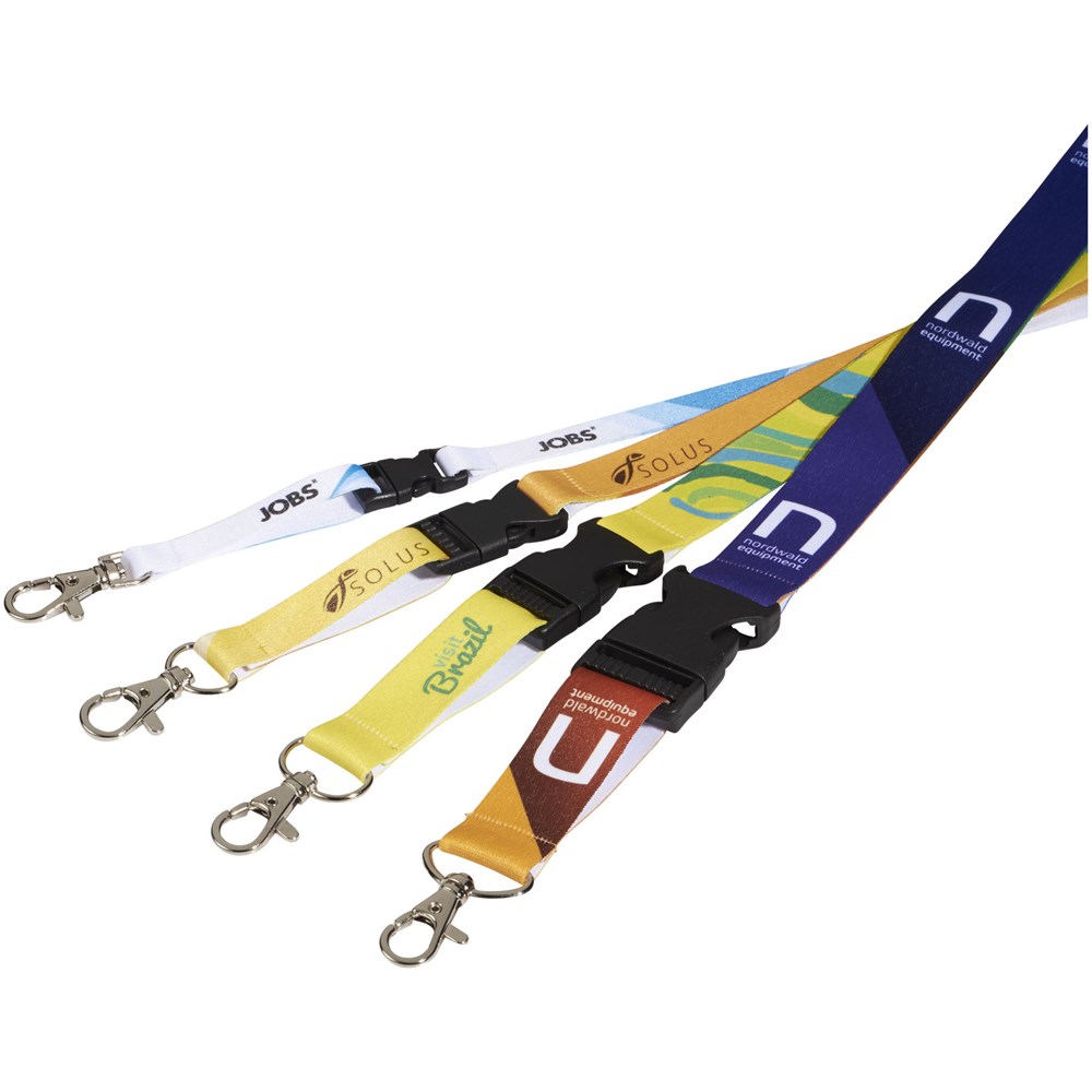 Bucks Sublimation Lanyard mit Schnappverschluss