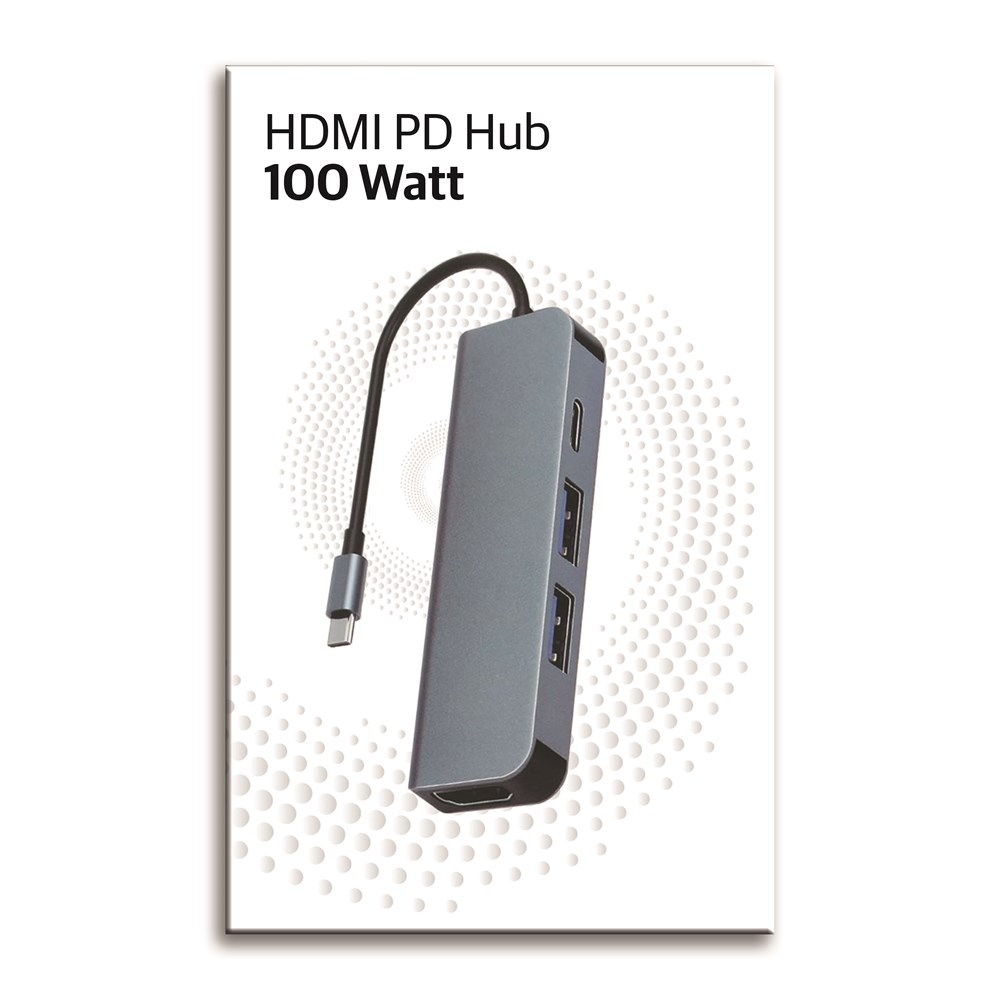 4 in 1 USB C HUB HDMI  PD 100 Watt