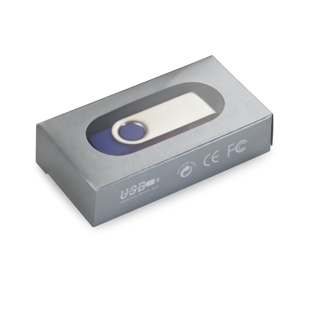 CLAUDIUS 32 GB. USB-Stick 32 GB mit Metallclip