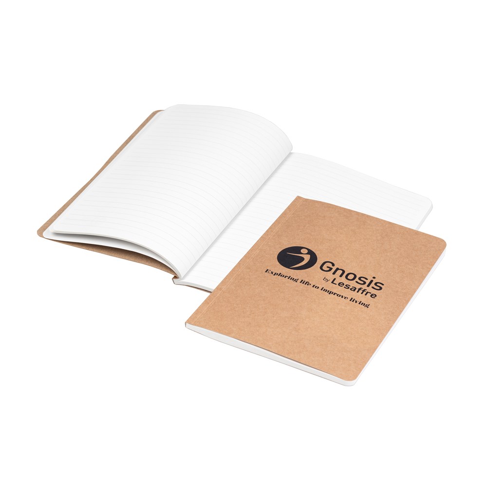 A5 Kraftpapier Notizbuch - recycelt