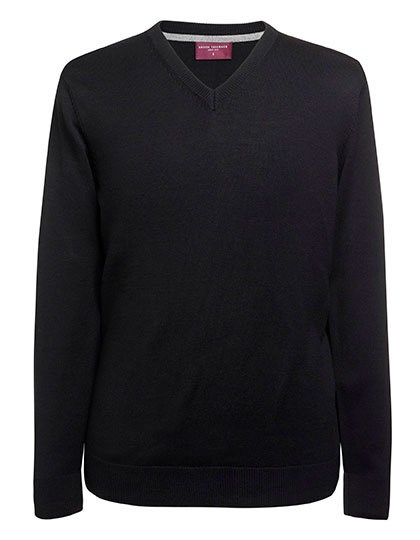 Brook Taverner - Men´s V-Neck Jumper Boston