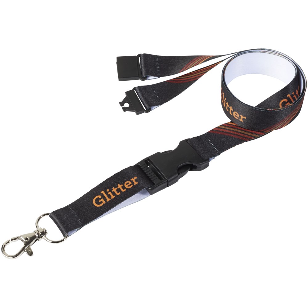 Balta Sublimation Lanyard mit Schnapp- und Sicherheitsverschluss