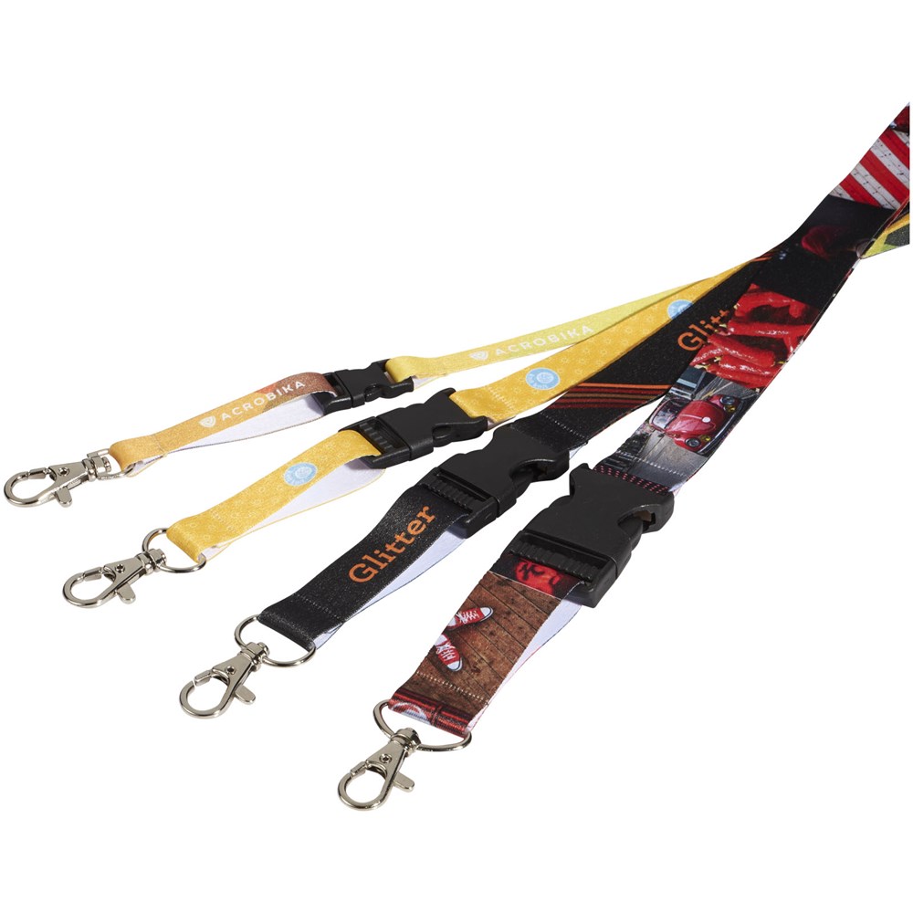 Balta Sublimation Lanyard mit Schnapp- und Sicherheitsverschluss