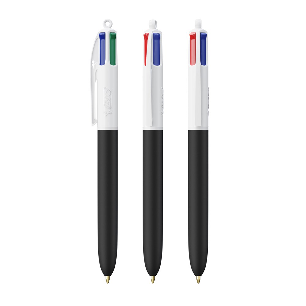 BIC® 4 Colours Soft with Lanyard