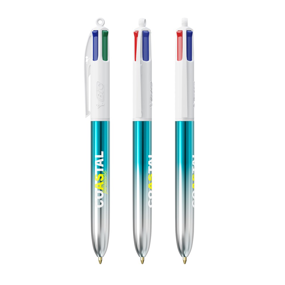 BIC® 4 Colours® Bicolor + Lanyard