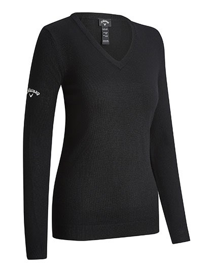 Callaway - Ladies V-Neck Merino Sweater