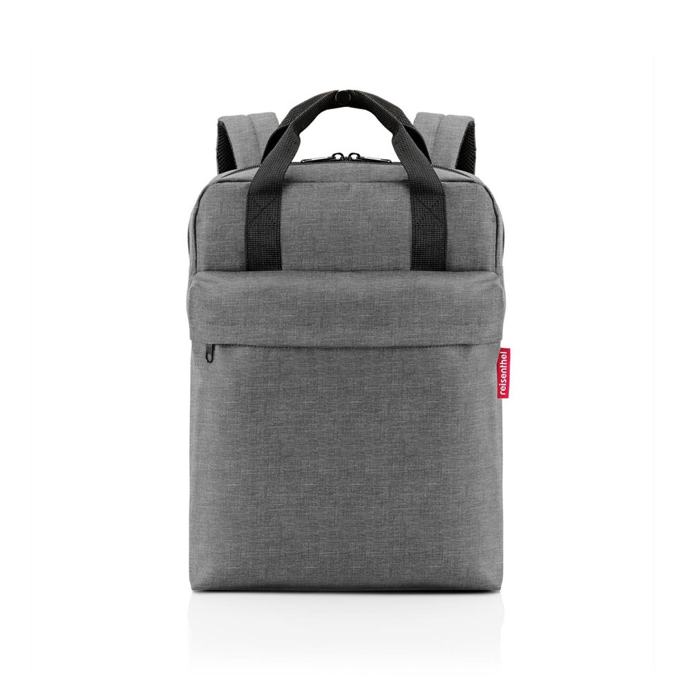 allday backpack M iso twist silver