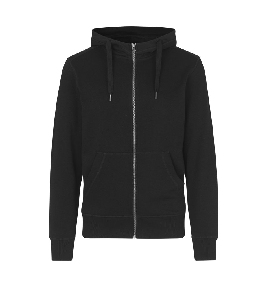 CORE Hoodie | Reißverschluss - Schwarz (C-900)