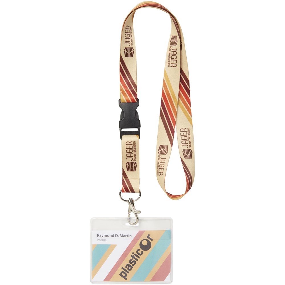 Bucks Sublimation Lanyard mit Schnappverschluss