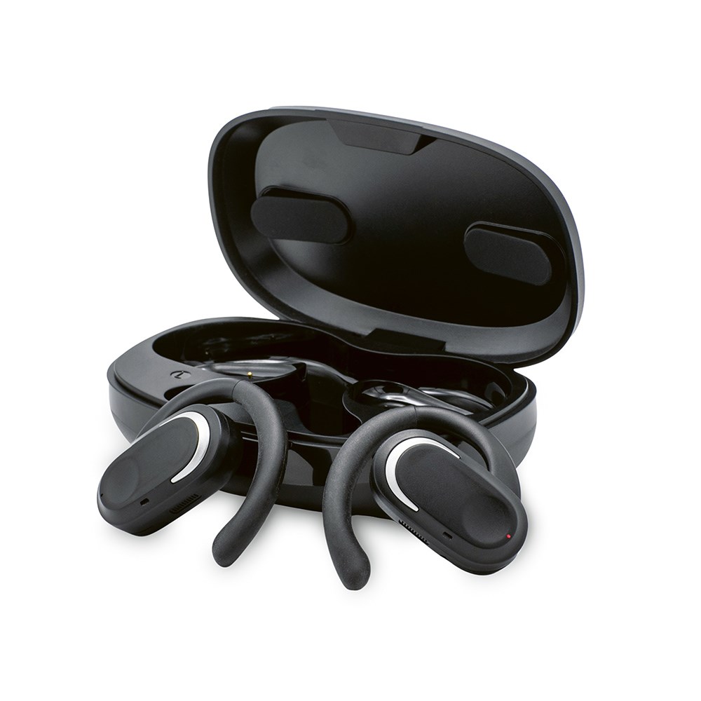 Aerotunes Earbuds recy. ABS 750 mAh  - Schwarz