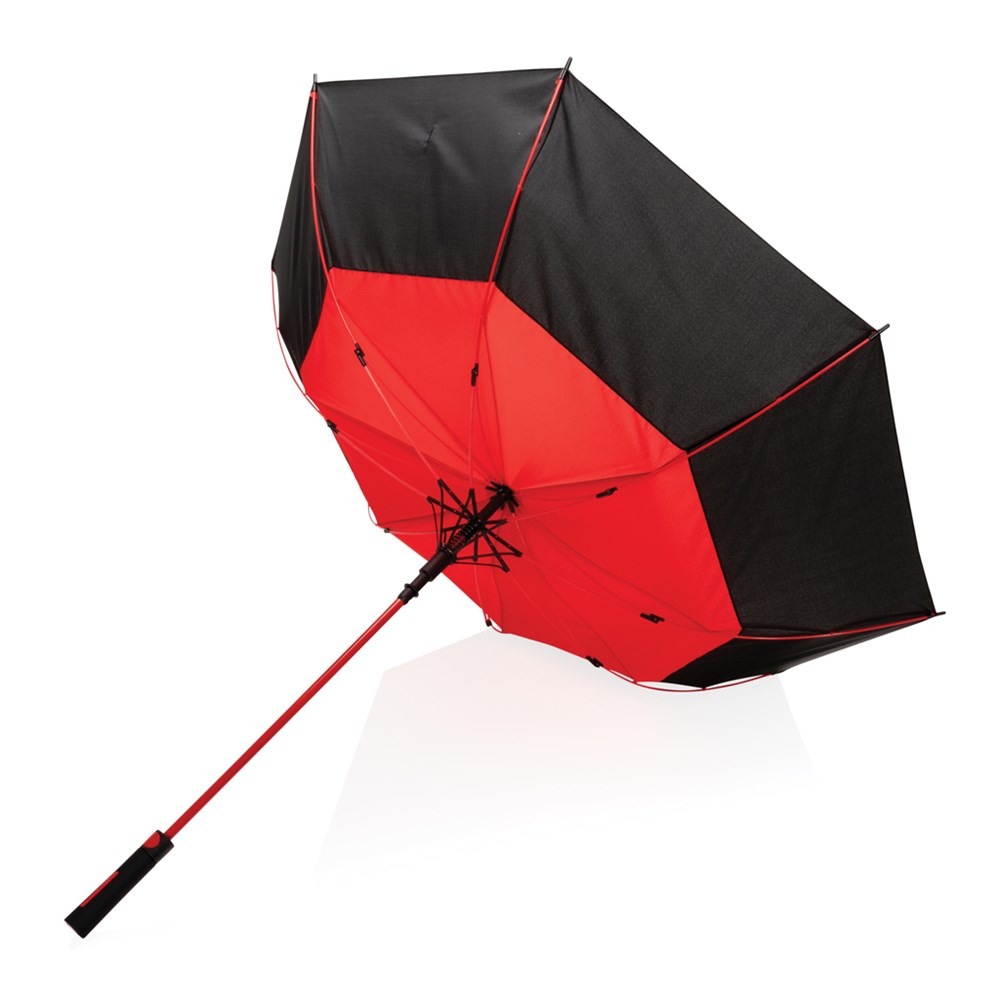 27" Impact AWARE™ RPET 190T Auto-Open Stormproof-Schirm