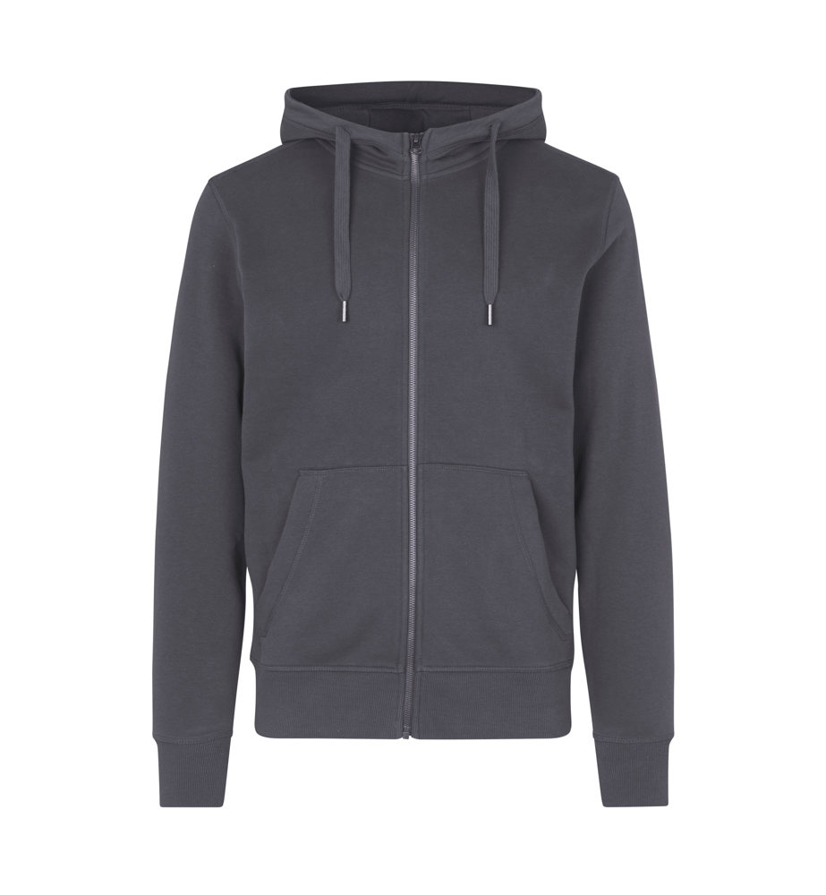 CORE Hoodie | Reißverschluss - Silver grey (C-265)
