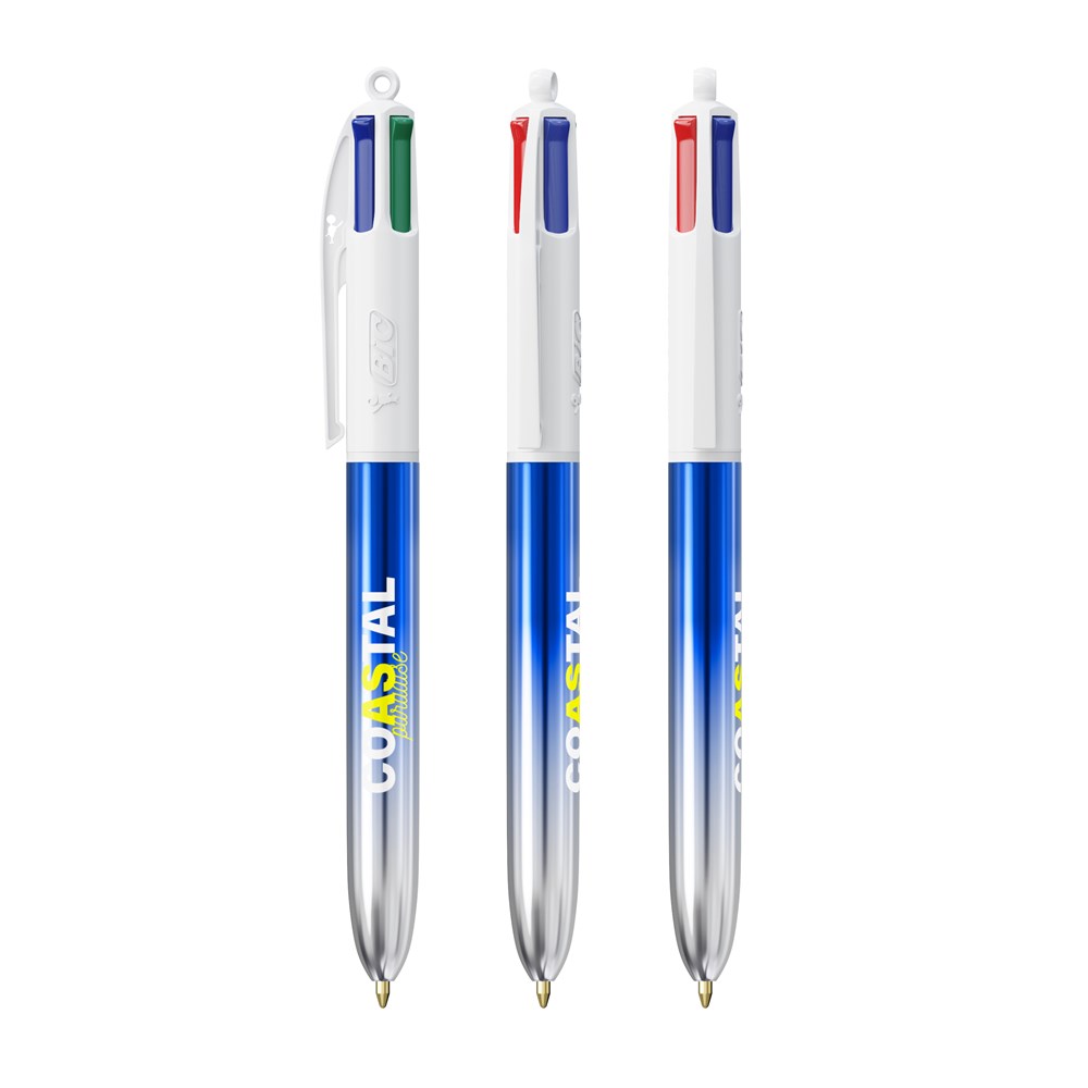 BIC® 4 Colours® Bicolor + Lanyard